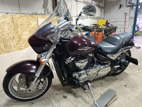 2010 Suzuki Boulevard M90, фиолетовый, 650000 рублей, вид 5