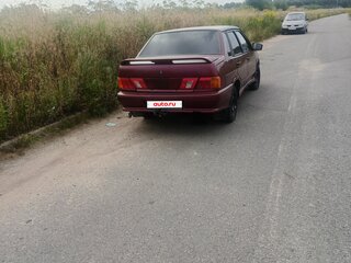 2004 Lada (ВАЗ) 2115, красный, 100000 рублей, вид 2