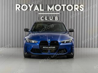 2024 BMW M3 Competition Package VI (G80) Рестайлинг, синий, 15840000 рублей, вид 2