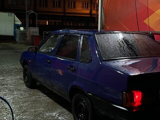 1999 Lada (ВАЗ) 21099, синий, 170000 рублей, вид 2