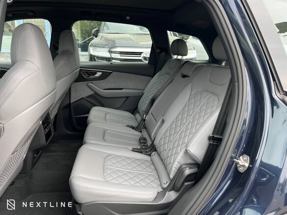 2025 Audi Q7 45 TFSI II (4M) Рестайлинг 2, синий, 11890000 рублей - вид 8