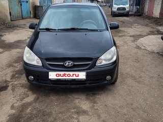 2008 Hyundai Getz I Рестайлинг, чёрный, 445000 рублей, вид 1
