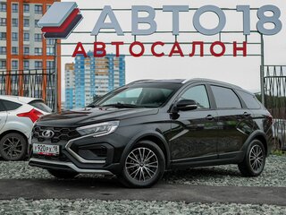 2024 Lada (ВАЗ) Vesta SW Cross I Рестайлинг (NG), чёрный, 1459000 рублей, вид 1