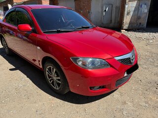 2008 Mazda 3 I (BK) Рестайлинг, красный, 580000 рублей, вид 1