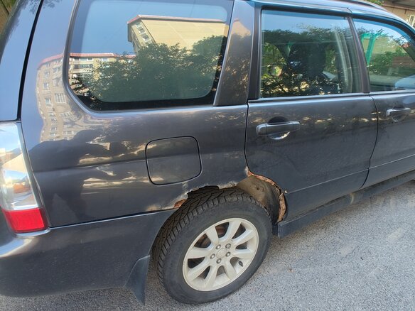 2007 Subaru Forester II Рестайлинг, серый, 395000 рублей - вид 3