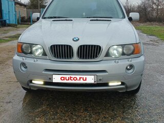 2003 BMW X5 4.4i I (E53), серебристый, 1300000 рублей, вид 2