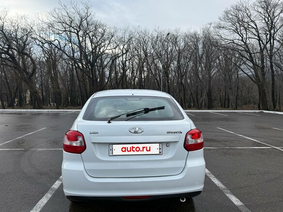 2017 Lada (ВАЗ) Granta I, белый, 550000 рублей - вид 5