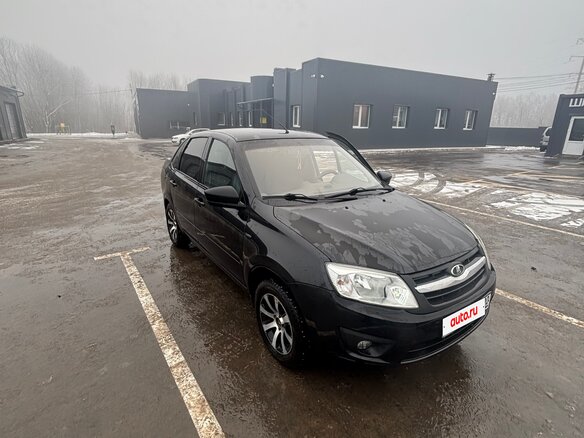 2015 Lada (ВАЗ) Granta I, чёрный - вид 6