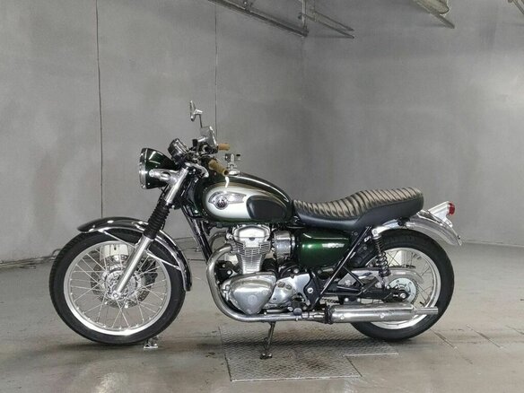 2005 Kawasaki W 650, коричневый - вид 17