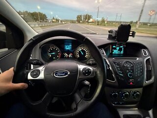 2015 Ford Focus III, чёрный, 695000 рублей, вид 4