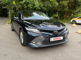 2019 Toyota Camry VIII (XV70), синий, 2700000 рублей, вид 3