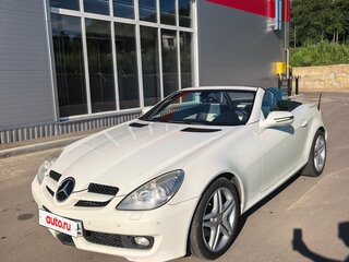 2008 Mercedes-Benz SLK-Класс 200 II (R171) Рестайлинг, белый, 1600000 рублей, вид 2