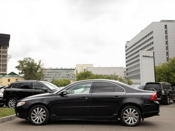 2010 Volvo S80 II Рестайлинг, чёрный - вид 5