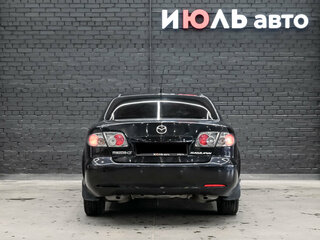 2007 Mazda 6 I (GG) Рестайлинг, чёрный, 420000 рублей, вид 5
