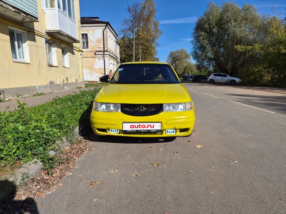 2007 Lada (ВАЗ) 2112, жёлтый - вид 1