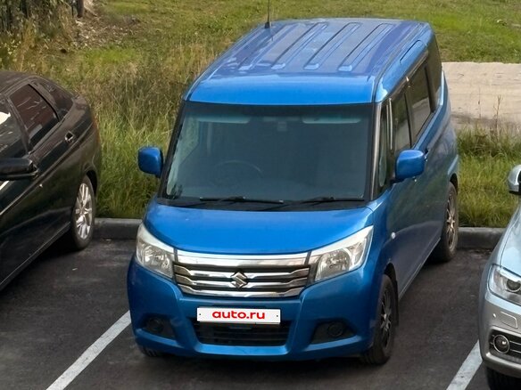 2018 Suzuki Solio III, синий