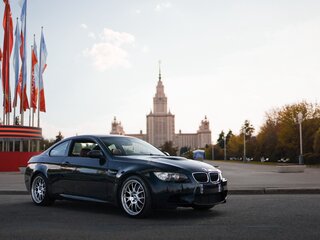 2008 BMW M3 IV (E90), чёрный, 3120000 рублей, вид 2