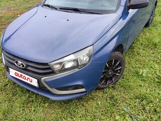 2017 Lada (ВАЗ) Vesta I, синий, 715000 рублей, вид 3