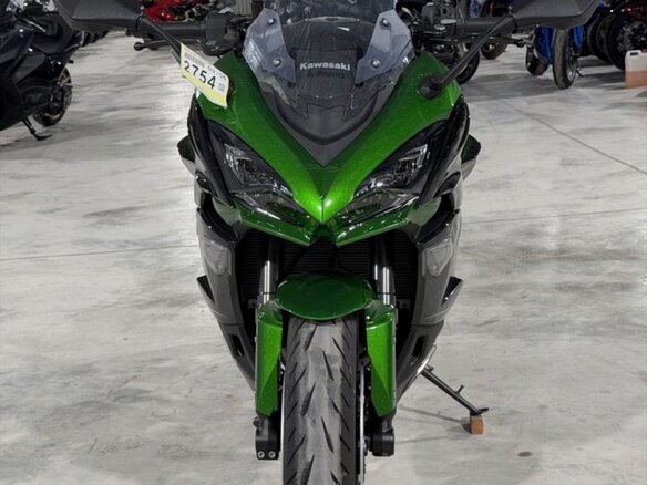 2023 Kawasaki Ninja 1000 SX, зелёный, 1280000 рублей - вид 9