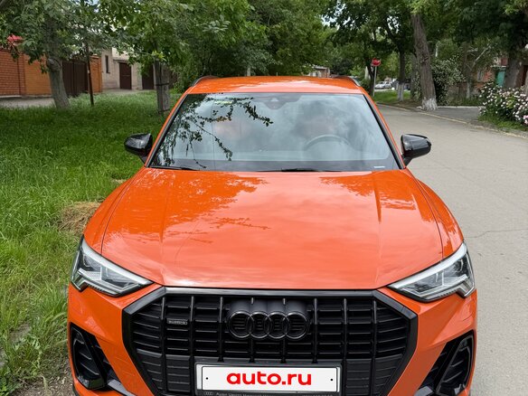 2019 Audi Q3 45 TFSI II (F3), оранжевый - вид 1