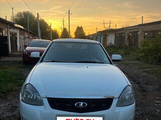 2009 Lada (ВАЗ) Priora I, белый, 140000 рублей, вид 1