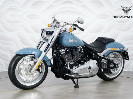 2024 Harley-Davidson Fat Boy, синий, 2727000 рублей, вид 3