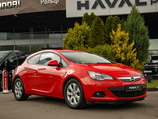 2014 Opel Astra GTC J Рестайлинг, красный, 713000 рублей, вид 2