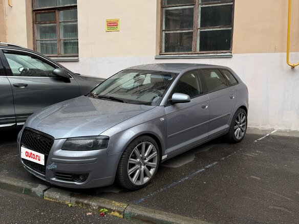 2007 Audi A3 II (8P) Рестайлинг 1, серый, 950000 рублей
