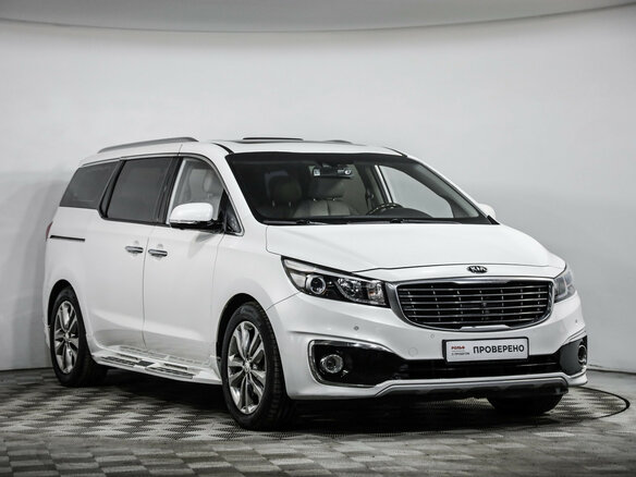 2018 Kia Carnival III, белый, 2806000 рублей - вид 2
