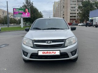 2017 Lada (ВАЗ) Granta I, серебристый, 350000 рублей, вид 1