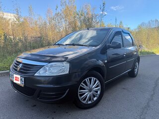 2013 Renault Logan I Рестайлинг, чёрный, 425000 рублей, вид 1