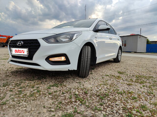 2019 Hyundai Solaris II, белый, 1480000 рублей, вид 1