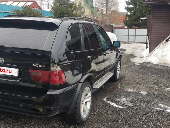 2006 BMW X5 4.8is I (E53) Рестайлинг, чёрный, 1799999 рублей - вид 16