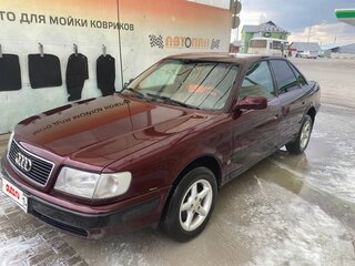 1991 Audi 100 IV (C4), пурпурный, 180000 рублей, вид 4