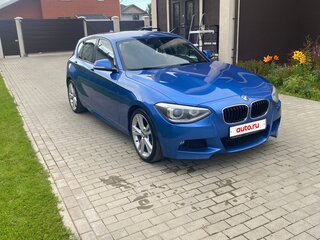 2013 BMW 1 серии 116i II (F20/F21), синий, 1650000 рублей, вид 5