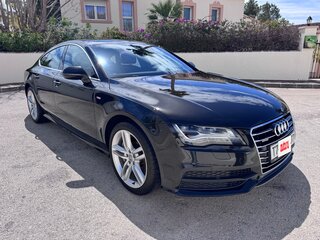 2012 Audi A7 I (4G), чёрный, 3899000 рублей, вид 2