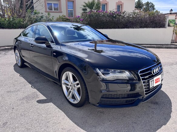 2012 Audi A7 I (4G), чёрный, 3879000 рублей - вид 1