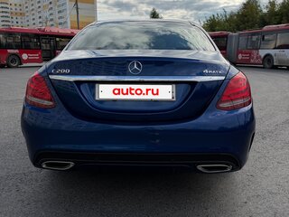 2017 Mercedes-Benz C-Класс 200 IV (W205), синий, 2350000 рублей, вид 5