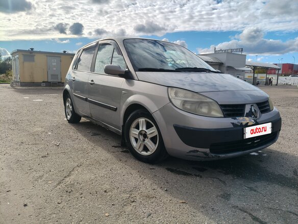 2004 Renault Scenic II, серый, 230000 рублей - вид 2