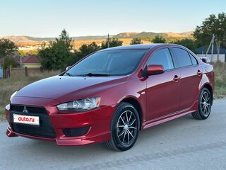 2007 Mitsubishi Lancer X, красный, 600000 рублей, вид 2