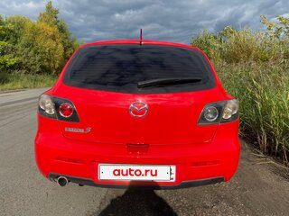 2007 Mazda 3 I (BK) Рестайлинг, красный, 550000 рублей, вид 3