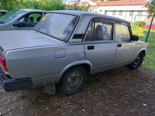 2011 Lada (ВАЗ) 2107, серебристый, 140000 рублей, вид 4