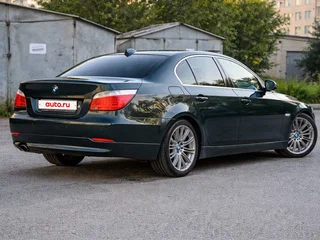 2008 BMW 5 серии 520i V (E60/E61) Рестайлинг, зелёный, 1230000 рублей, вид 2
