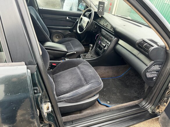 1994 Audi 100 IV (C4), зелёный, 185000 рублей - вид 12