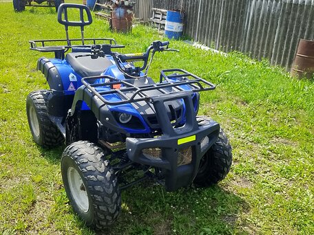 2012 Irbis ATV 150U, синий, 95000 рублей, вид 2