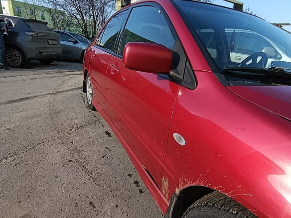 2004 Mitsubishi Lancer IX, красный, 270000 рублей - вид 7