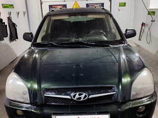 2006 Hyundai Tucson I, зелёный, 790000 рублей, вид 2
