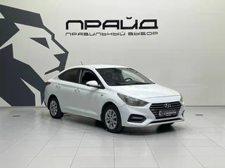 2018 Hyundai Solaris II, белый, 1109900 рублей, вид 3