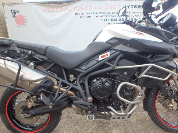 2013 Triumph Tiger 800, белый, 700000 рублей - вид 14