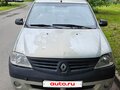2008 Renault Logan I, серый, 175000 рублей